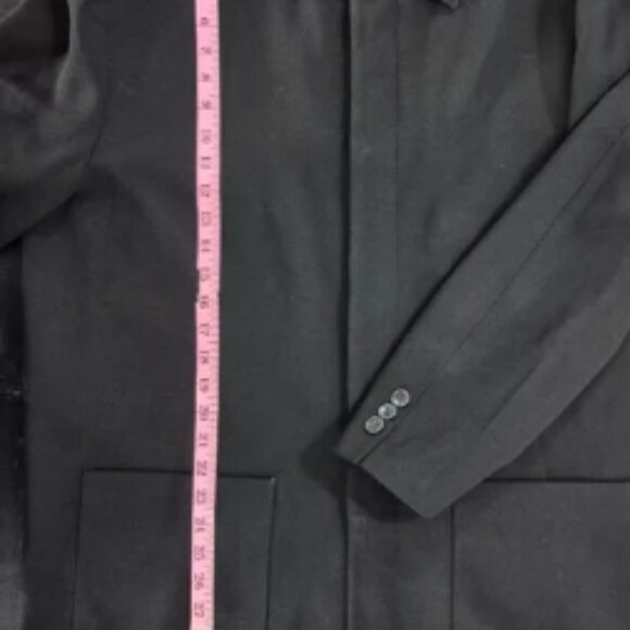 Men's Baracuta Soft Black Button-Up Jacket M - Picture 5 of 8